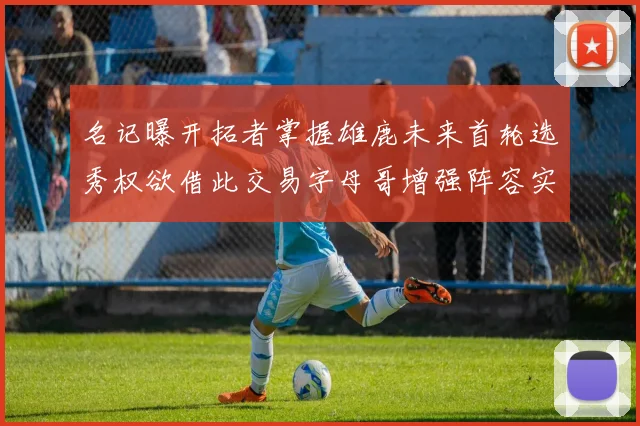 名记曝开拓者掌握雄鹿未来首轮选秀权欲借此交易字母哥增强阵容实力